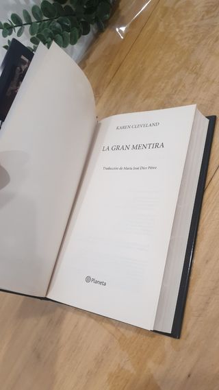 La gran mentira novela karen cleveland p