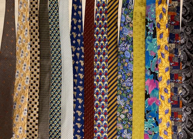 Corbatas de seda-lujo Lote-3º