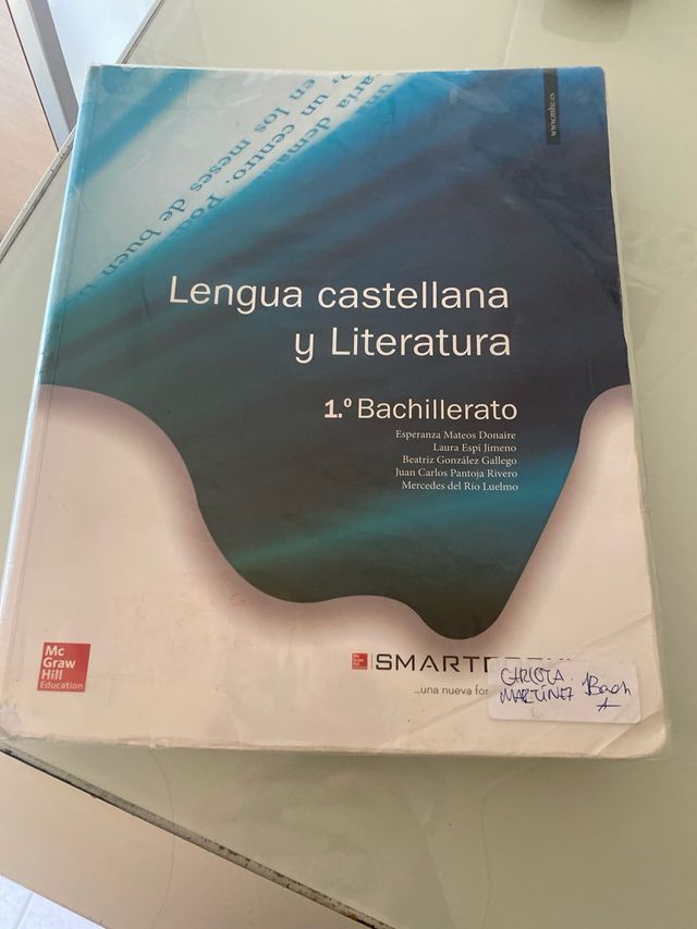 Libro lengua castellana y literatura