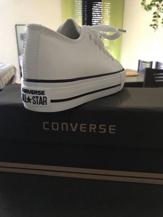 Zapatillas converse polipiel 