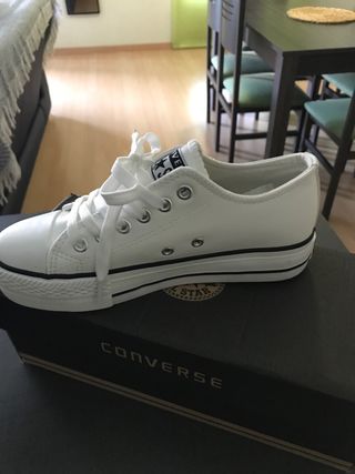 Zapatillas converse polipiel 