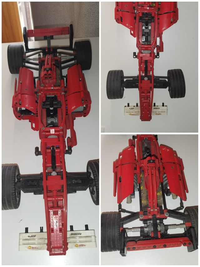 Lego technic racers ferrari f1 y off road truck