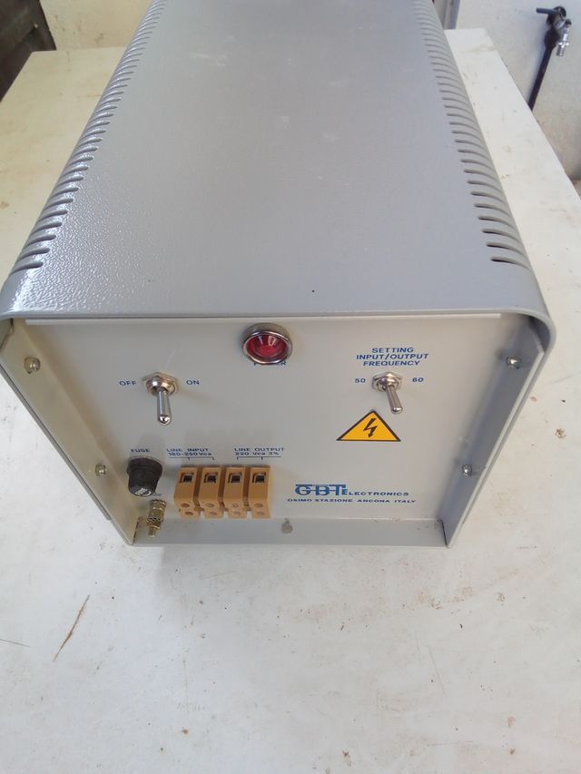 Vendo estabilizador electrónico y transf