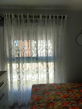 Cortina blanca  para salón o dormitorio