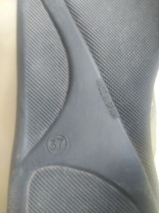 SANDALIAS PLATA TIRAS NÚM 37