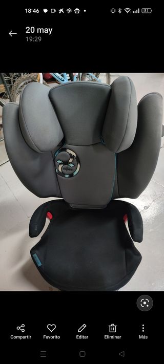 Silla coche con Isofix 