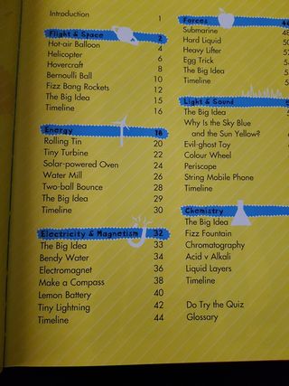 Libro de ciencias para niños en inglés