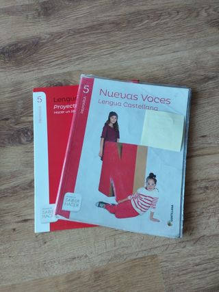 Nuevas voces. Lengua castellana. 5