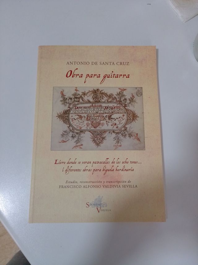 Antonio de Santa Cruz partituras
