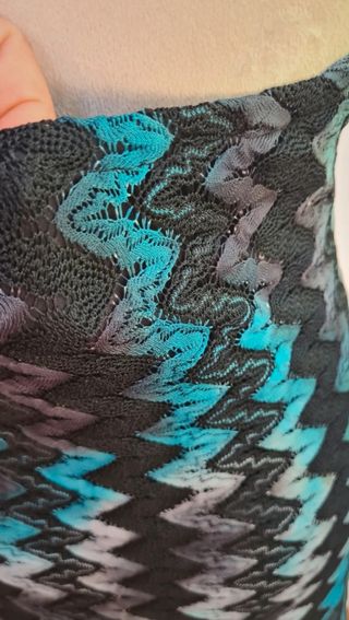 Abito stile missoni schiena scoperta