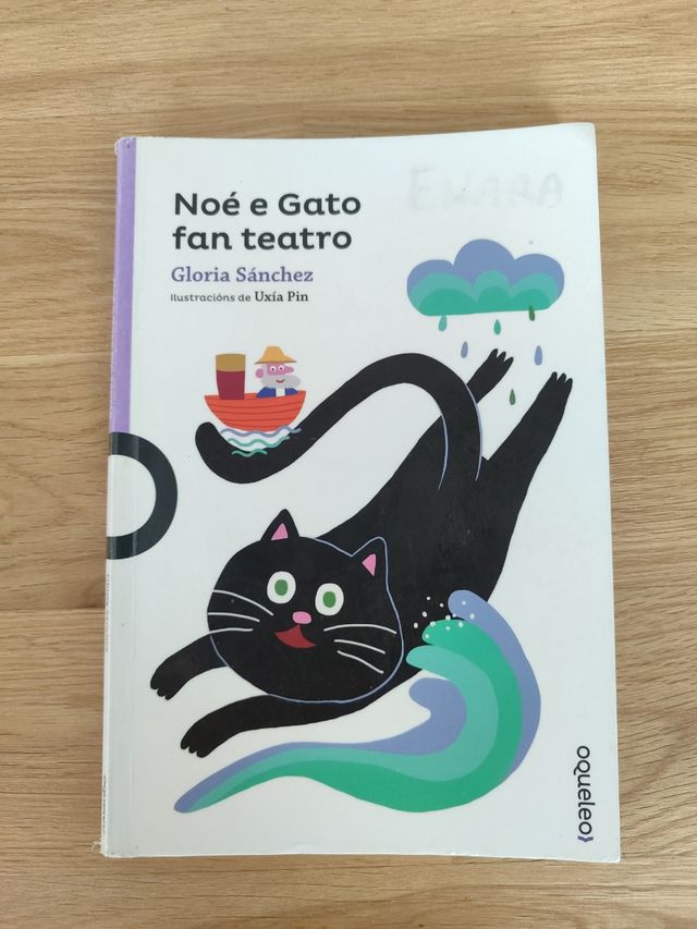 Noé e Gato fan teatro