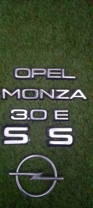 LOGOS ANAGRAMAS OPEL MONZA 3.0 E  S