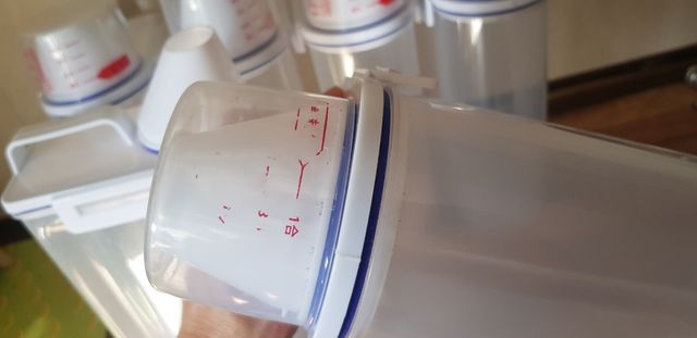 Lote recipientes almacenamiento