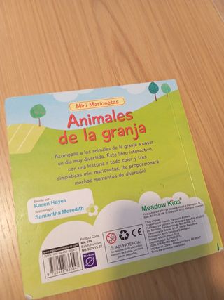 Libro "Animales de la granja"