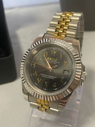 Reloj Seiko-Mod arabic dial
