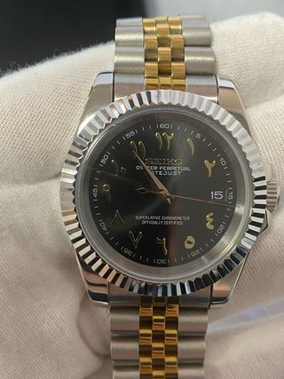 Reloj Seiko-Mod arabic dial
