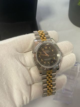 Reloj Seiko-Mod arabic dial
