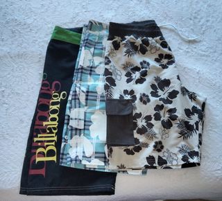 Tres bermudas unisex
