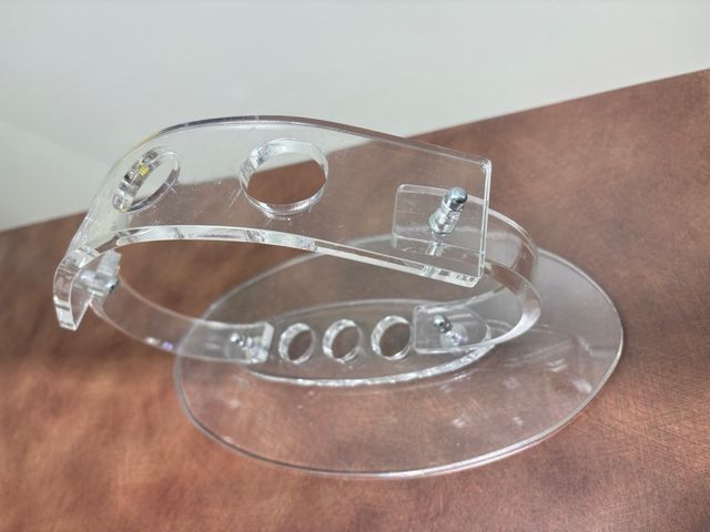 Expositos metacrato para  3 paraguas