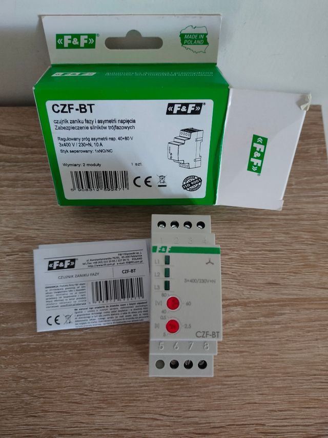 Relè di Monitoraggio Tensione 10A