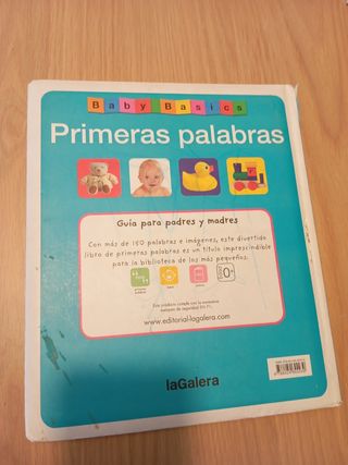 Libro bebés "Primeras Palabras"