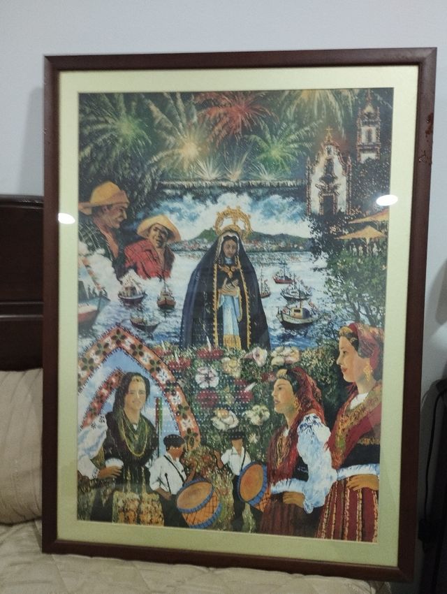 Quadro procissão Mar Senhora da Agonia