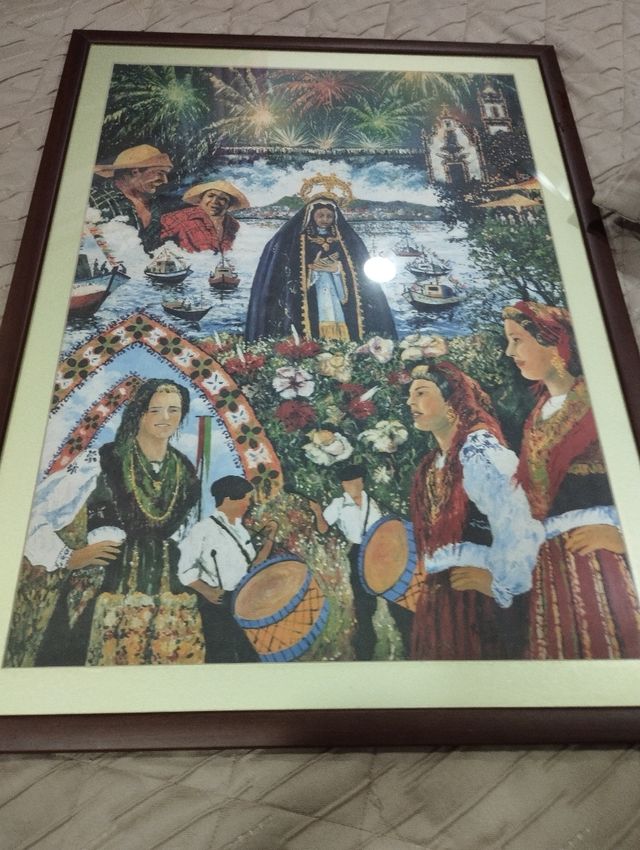 Quadro procissão Mar Senhora da Agonia
