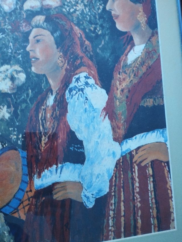 Quadro procissão Mar Senhora da Agonia