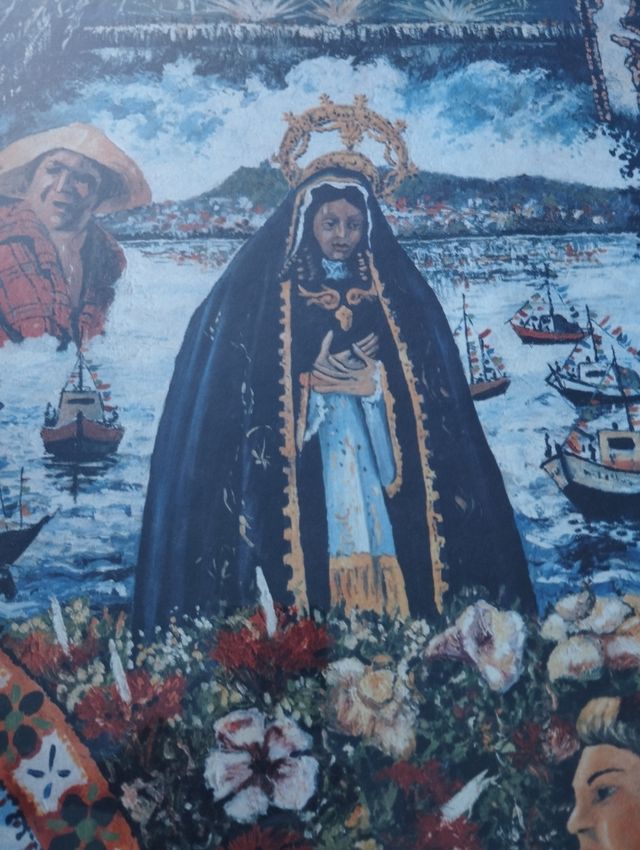 Quadro procissão Mar Senhora da Agonia