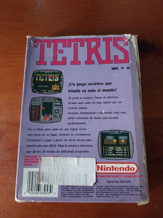 TETRIS JUEGO NINTENDO NES