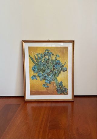 Stampa Van Gogh con vetro e cornice 48,5x40