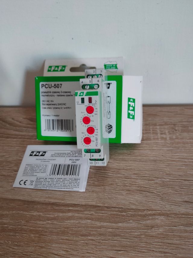 Relè Temporizzato 8A (2 Contatti)