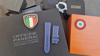 cinturino in pelle orologio Officine Panerai 26mm