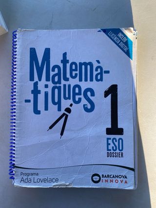 Cuaderno de matematicas