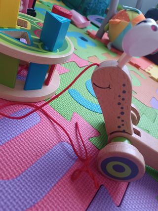 Arrastre de madera Caracol Hape