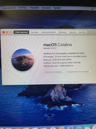 Macbook pro como nuevo 