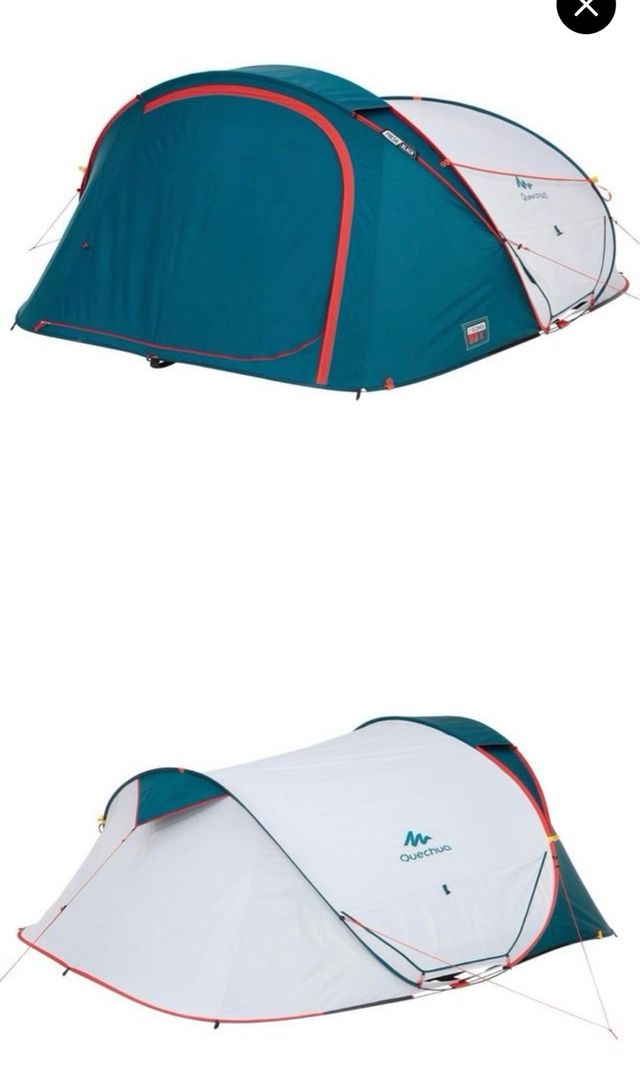 Tienda de campaña Quechua 2 Seconds XL, 3 personas