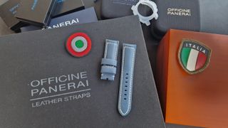 cinturino in pelle 24mm orologio Officine Panerai