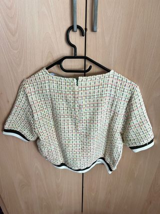 Camiseta punto Zara