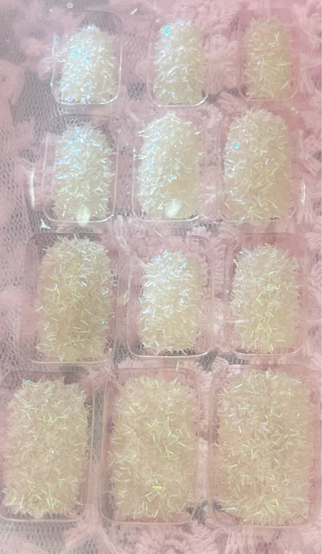 Unghie finte bianche Principessa