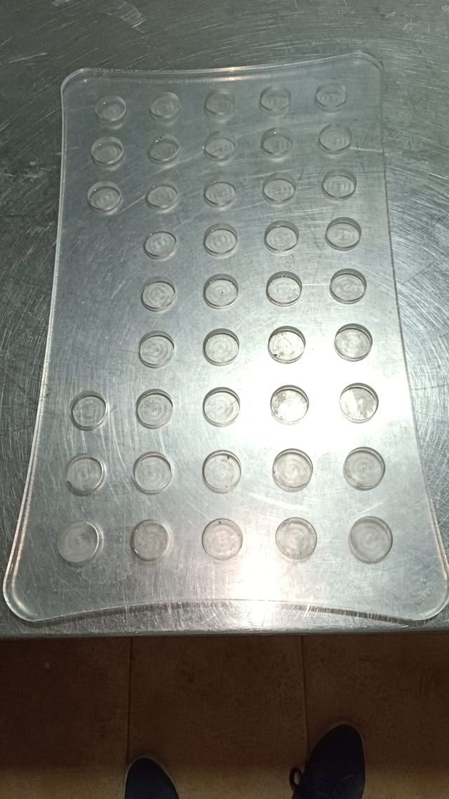 Soporte  Poliestireno transparente 42 vasos