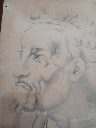 dibujo original, Pere Borrell del Caso