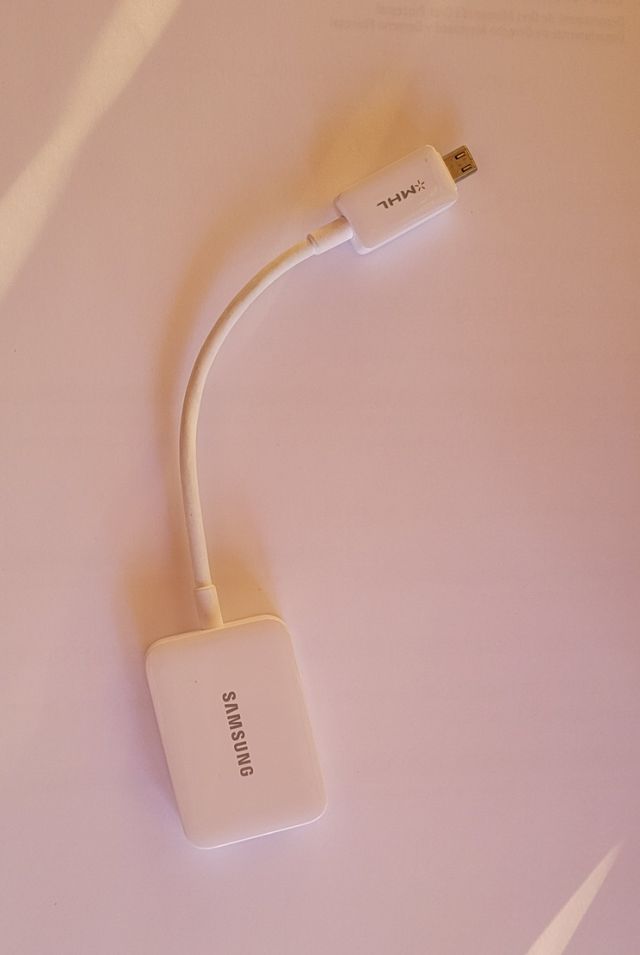 Conector Samsung micro-usb-HDMI por MHL