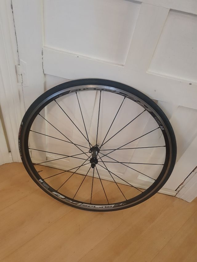 Rueda delantera dt swiss r24 spline