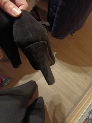 Zapato negro lazo unisa
