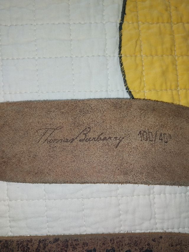 Cinturon Thomas burberry talla 100