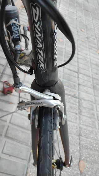 Bicicleta carretera de carbono
