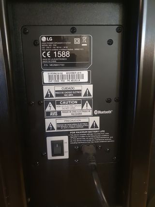 Amplificador lg trolley FH2