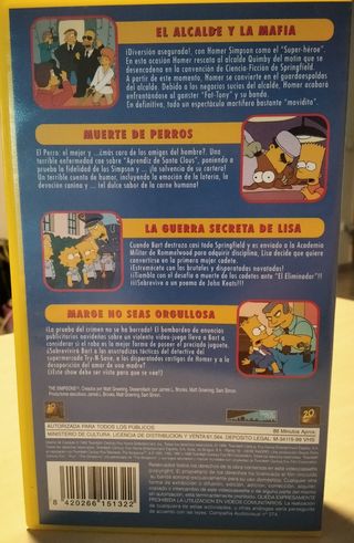 VHS Bart Wars - Los Simpson Contraatacan