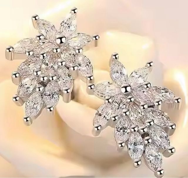 Orecchini strass a lobo piccoli.